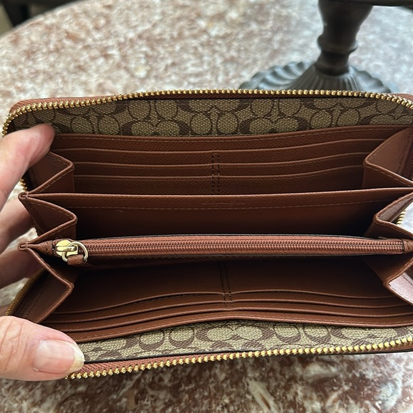 Coach Carmel gently used wallet. - Picture 2 of 2